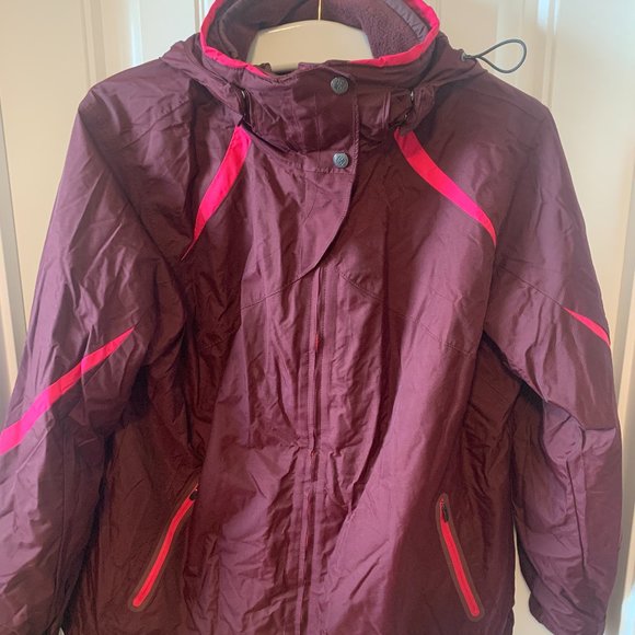 Columbia Womens Plus Bugaboo Ski/Snow Jacket 1XL